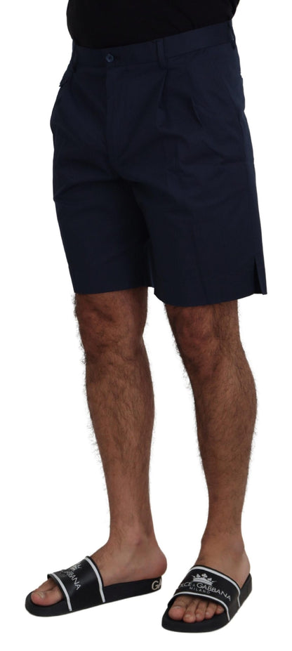 Dolce & Gabbana Elegant Blue Chino Shorts Dolce & Gabbana