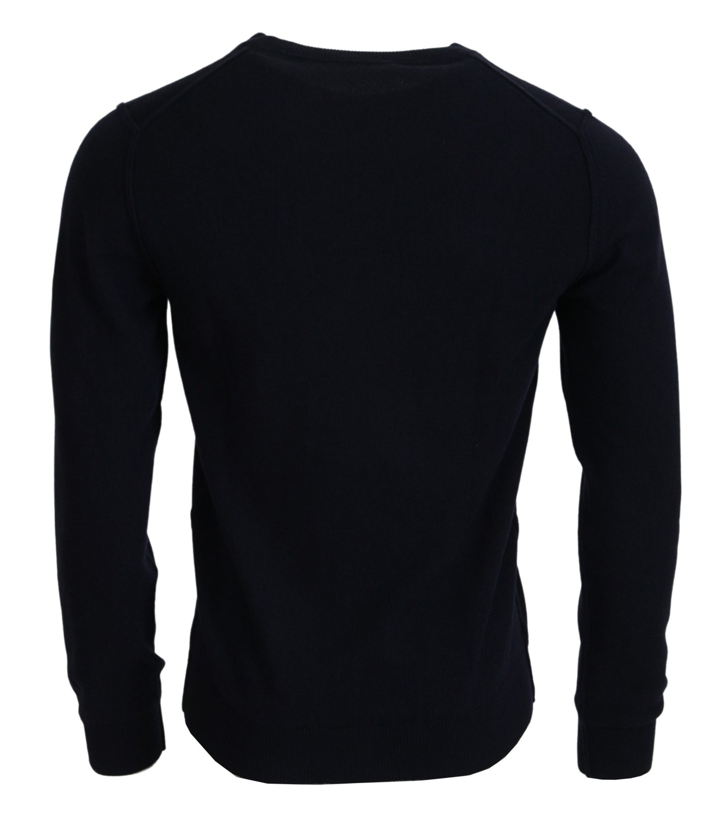 Dolce & Gabbana Elegant Blue Cashmere Pullover Sweater Dolce & Gabbana