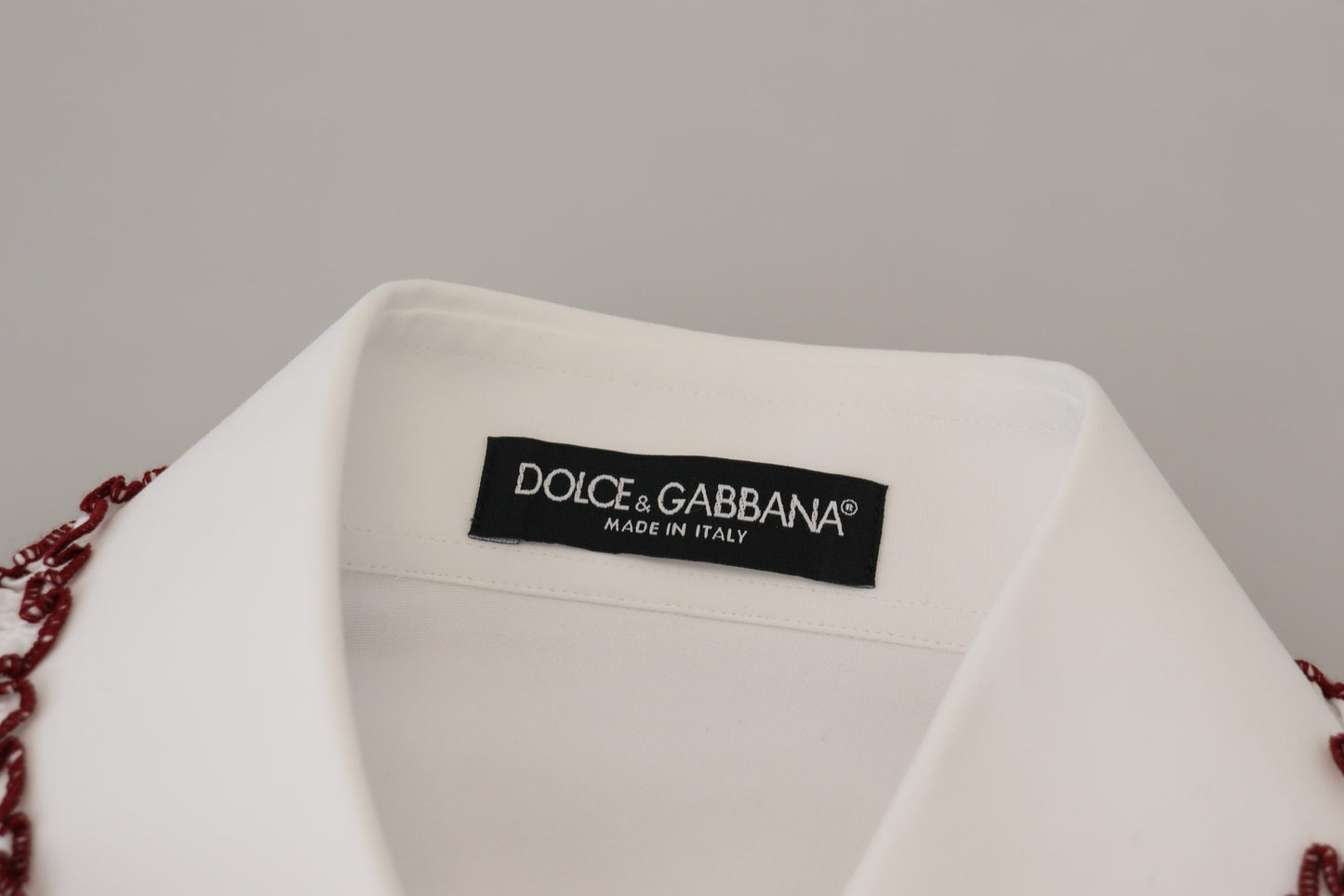 Dolce & Gabbana Elegant White Cotton Polo Top Dolce & Gabbana