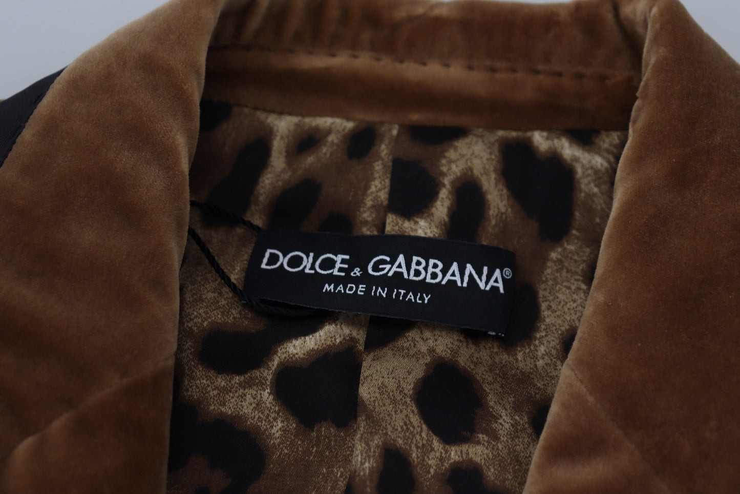 Dolce & Gabbana Elegant Double Breasted Brown Blazer Jacket Dolce & Gabbana