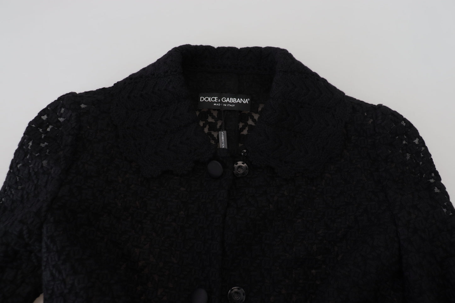 Dolce & Gabbana Classic Button Down Knitted Long Jacket Dolce & Gabbana