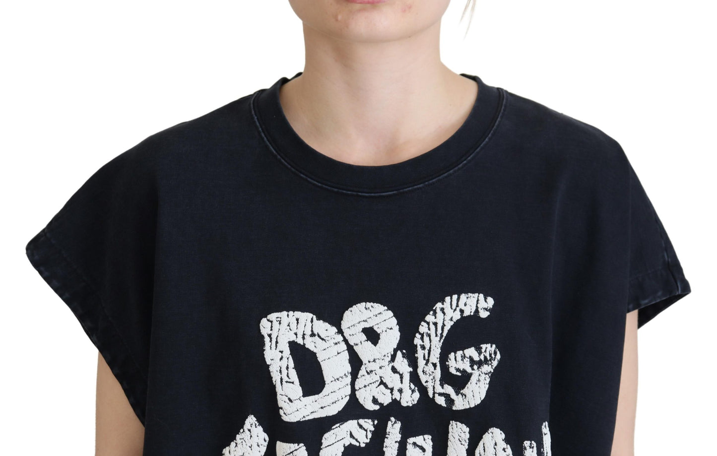 Dolce & Gabbana Elegant Cotton Round Neck Tee with Print Dolce & Gabbana