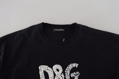 Dolce & Gabbana Elegant Cotton Round Neck Tee with Print Dolce & Gabbana