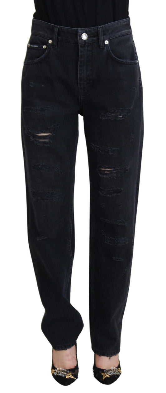 Dolce & Gabbana Chic Black Denim Pants - Elevate Your Wardrobe Dolce & Gabbana