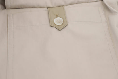 Dolce & Gabbana Elegant Beige Cotton Trousers Dolce & Gabbana