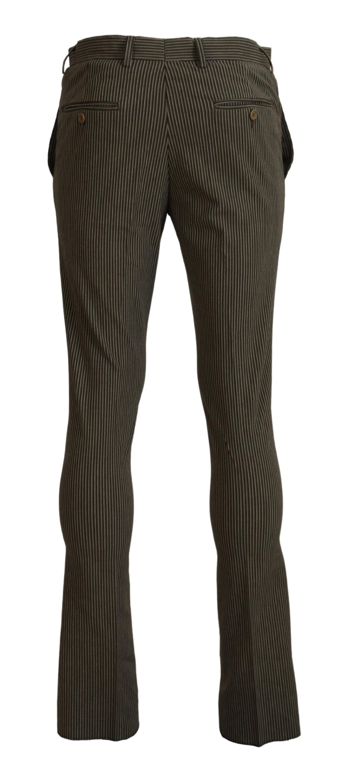 BENCIVENGA Elegant Multicolor Pure Cotton Trousers BENCIVENGA