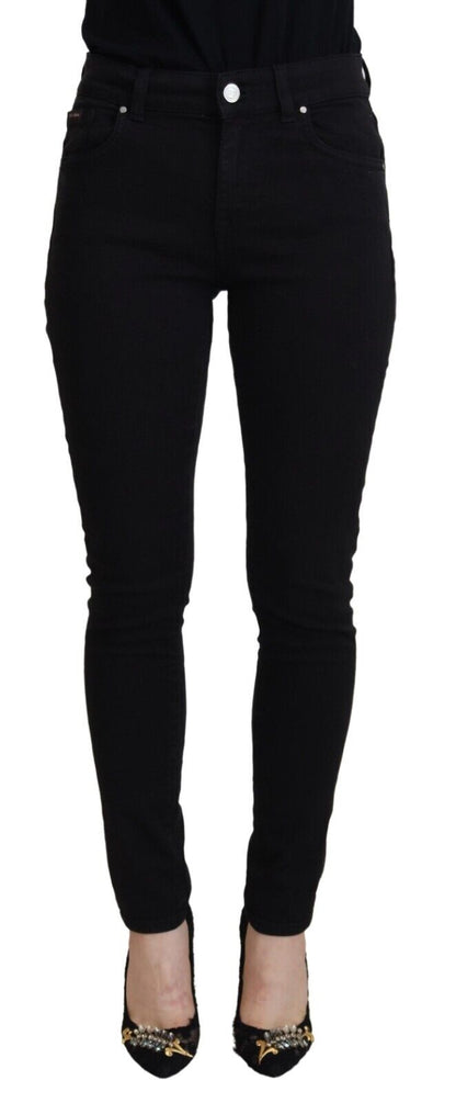 Dolce & Gabbana Elegant Black Denim Pants Dolce & Gabbana