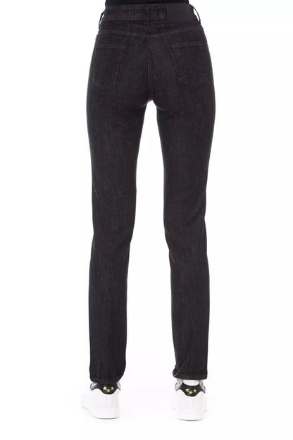 Baldinini Trend Black Cotton Women's Jean Baldinini Trend