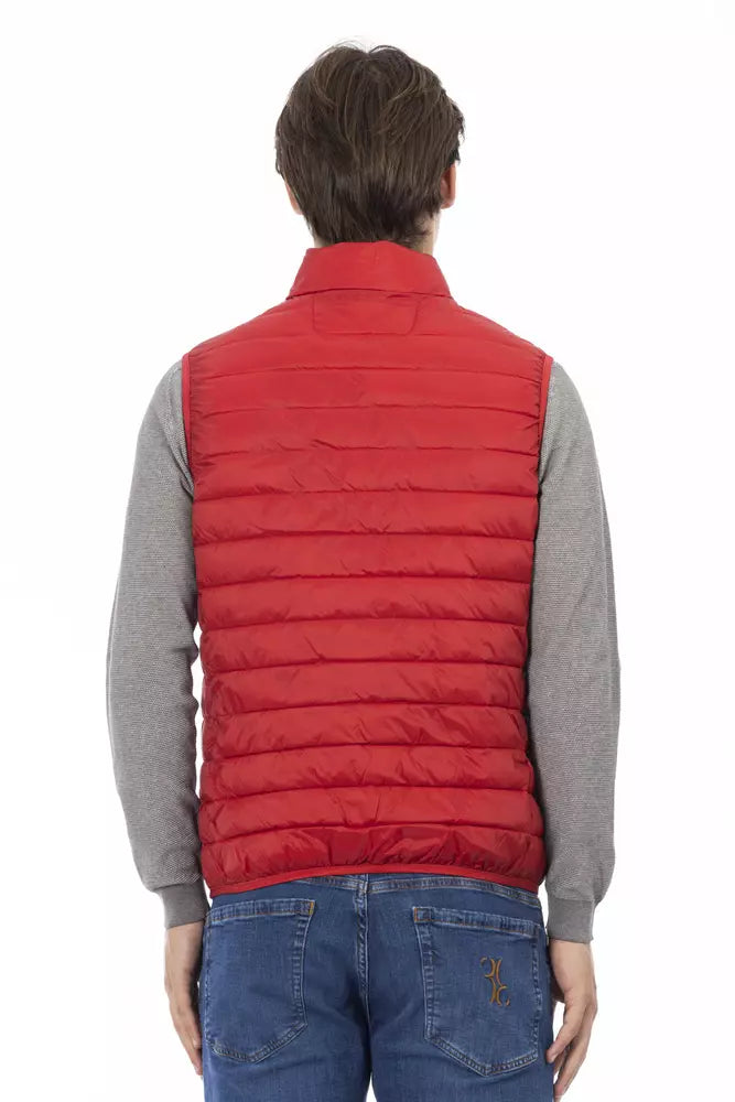 Ciesse Outdoor Red Polyester Men Sleeveless Jacket Ciesse Outdoor