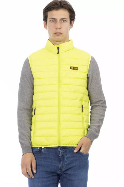 Ciesse Outdoor Yellow Polyester Men Sleeveless Jacket Ciesse Outdoor