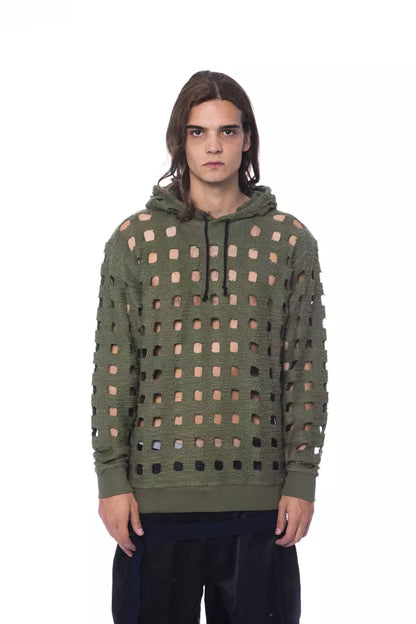 Nicolo Tonetto Army Cotton Men Sweater Nicolo Tonetto