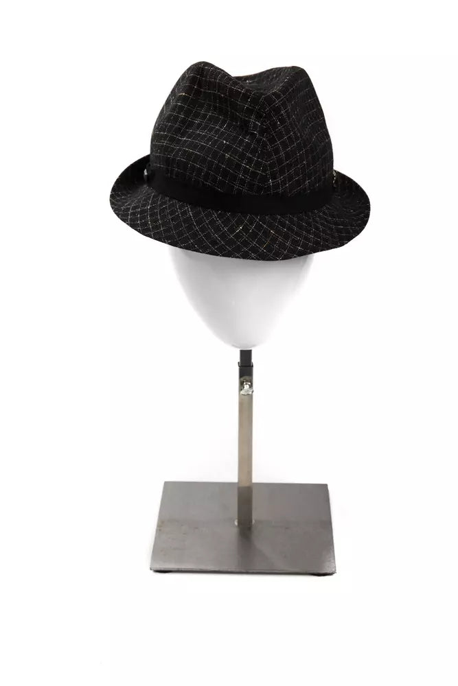 BYBLOS Black Virgin Wool Women Hat BYBLOS