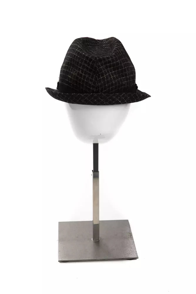 BYBLOS Black Virgin Wool Women Hat BYBLOS