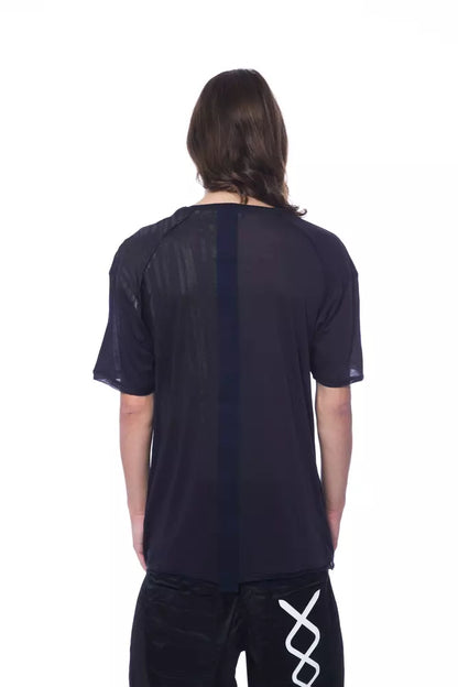 Nicolo Tonetto Blue Cotton Men T-Shirt Nicolo Tonetto