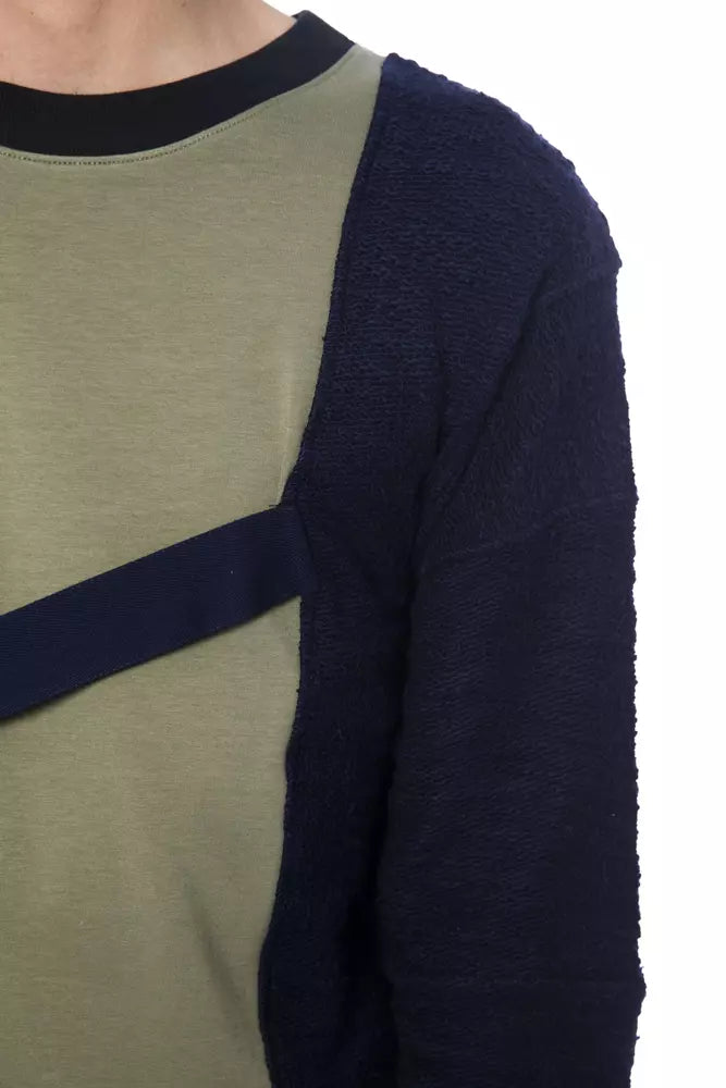 Nicolo Tonetto Army Cotton Men Sweater