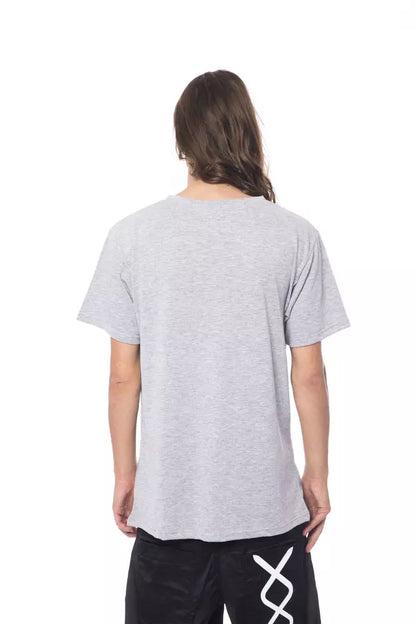 Nicolo Tonetto Gray Cotton Men T-Shirt Nicolo Tonetto