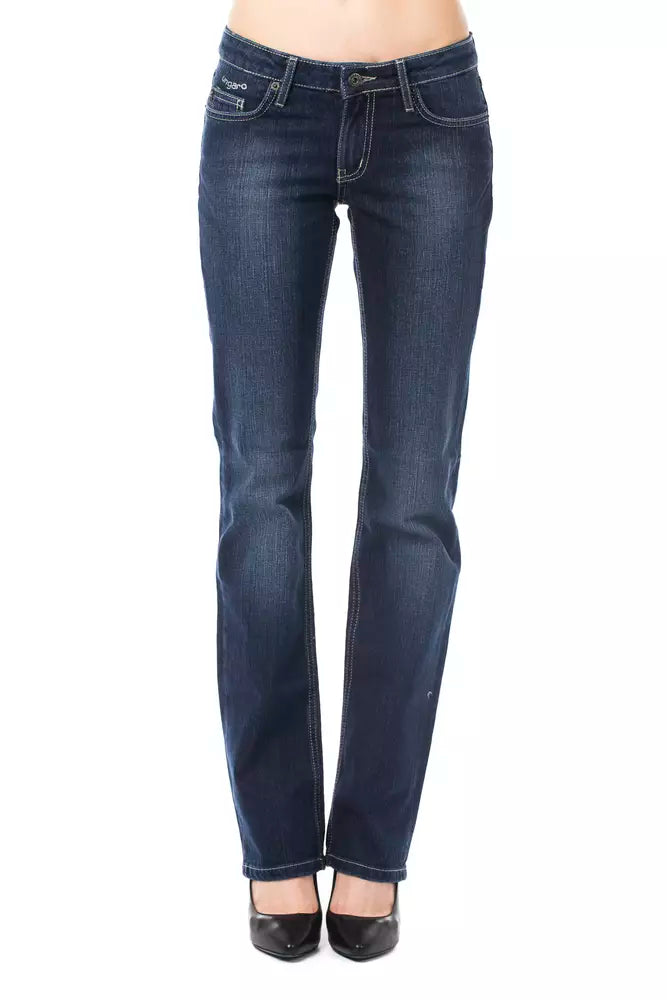 Ungaro Fever Blue Cotton Women Jeans Ungaro Fever