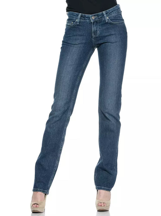 Ungaro Fever Blue Cotton Women Jeans Ungaro Fever