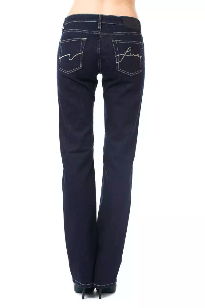 Ungaro Fever Blue Cotton Women Jeans Ungaro Fever