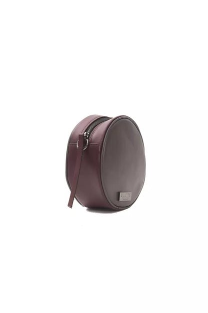 Pompei Donatella Burgundy Leather Women Crossbody Pompei Donatella