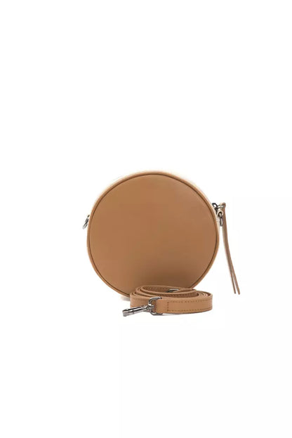 Pompei Donatella Brown Leather Women Crossbody Bag Pompei Donatella