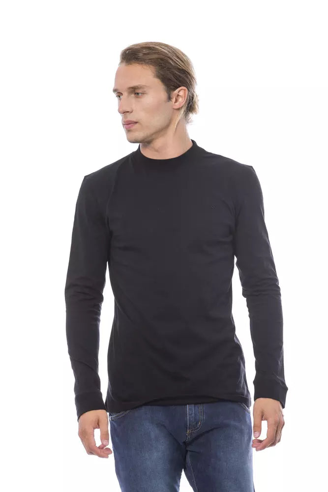 Verri Black Cotton Men's Sweater Verri