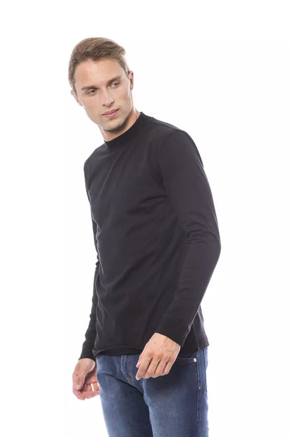 Verri Black Cotton Men's Sweater Verri