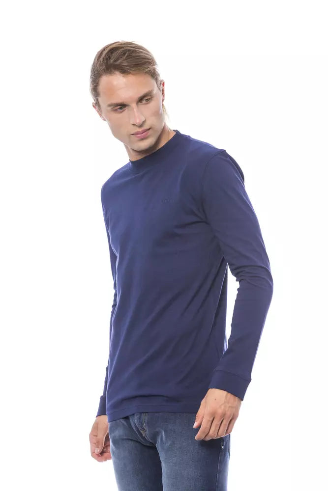 Verri Blue Cotton Men Sweater Verri