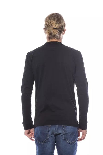 Verri Black Cotton Men's Sweater Verri