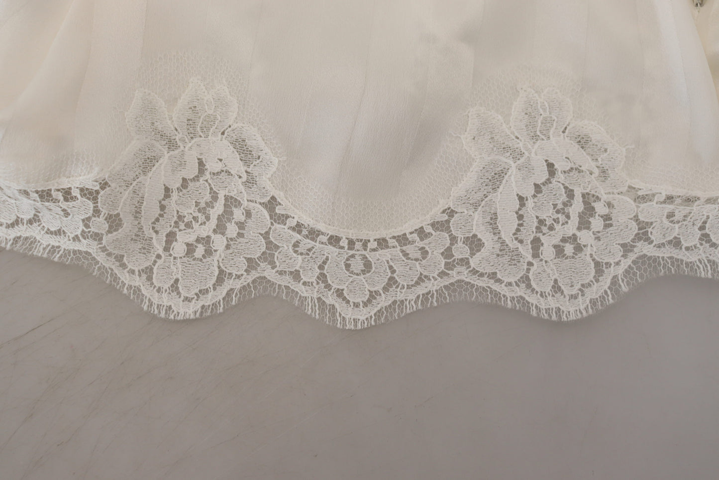 Dolce & Gabbana Elegant White Lace Lingerie Shorts Dolce & Gabbana