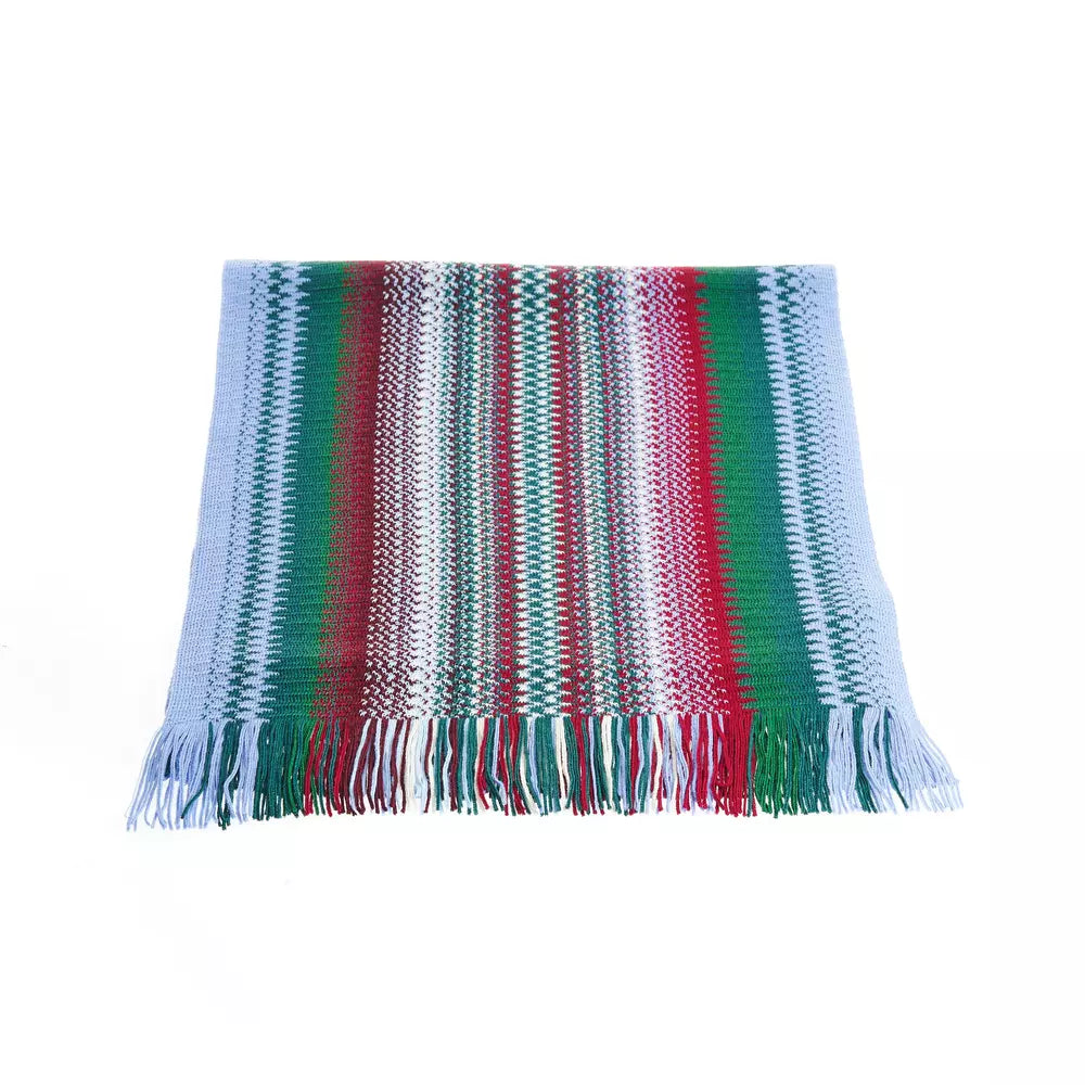 Missoni Multicolor Wool Men Scarf Missoni