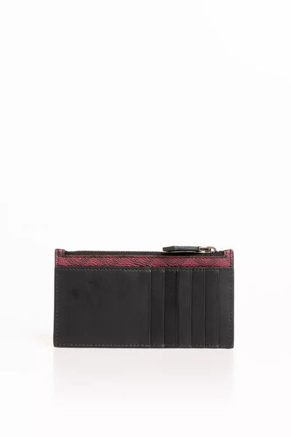 Trussardi Red Crespo Men Wallet Trussardi