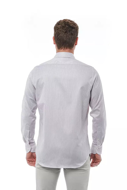 Bagutta White Cotton Men Shirt Bagutta