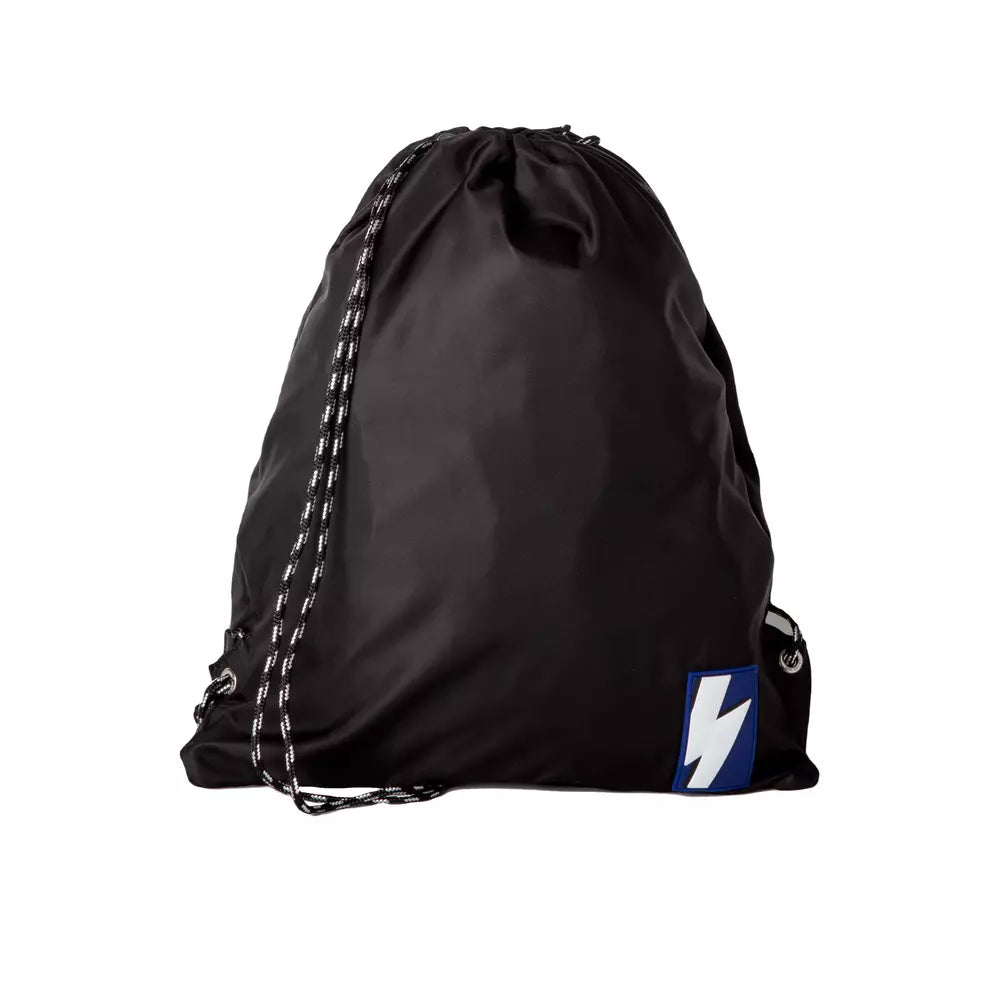 Neil Barrett Black Nylon Men Backpack Neil Barrett