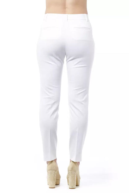 Peserico Chic High Waist Cigarette Leg Trousers Peserico