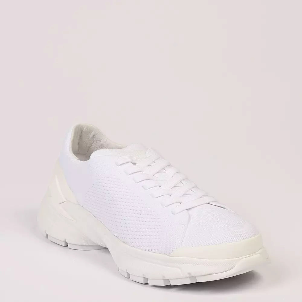 Neil Barrett White Textile Men Sneaker Neil Barrett