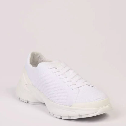 Neil Barrett White Textile Men Sneaker Neil Barrett