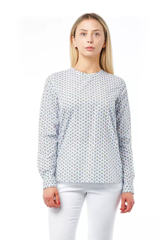 Bagutta White Cotton Women Shirt Bagutta