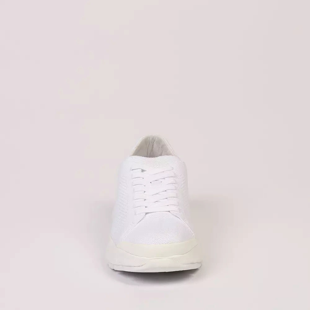 Neil Barrett White Textile Men Sneaker Neil Barrett