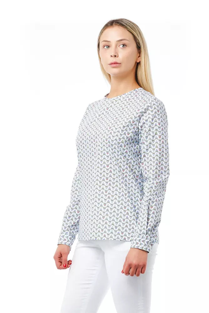 Bagutta White Cotton Women Shirt Bagutta