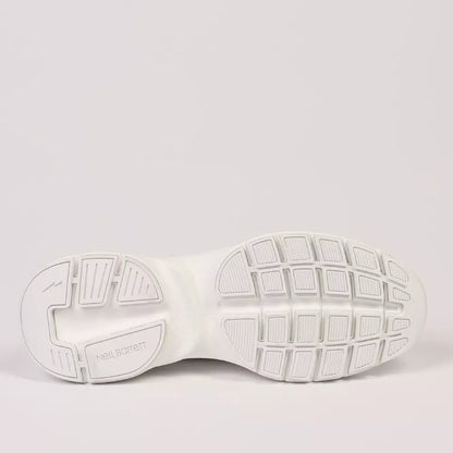 Neil Barrett White Textile Men Sneaker Neil Barrett