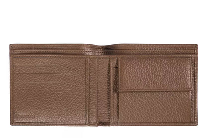 Trussardi Brown Leather Men's Wallet Trussardi