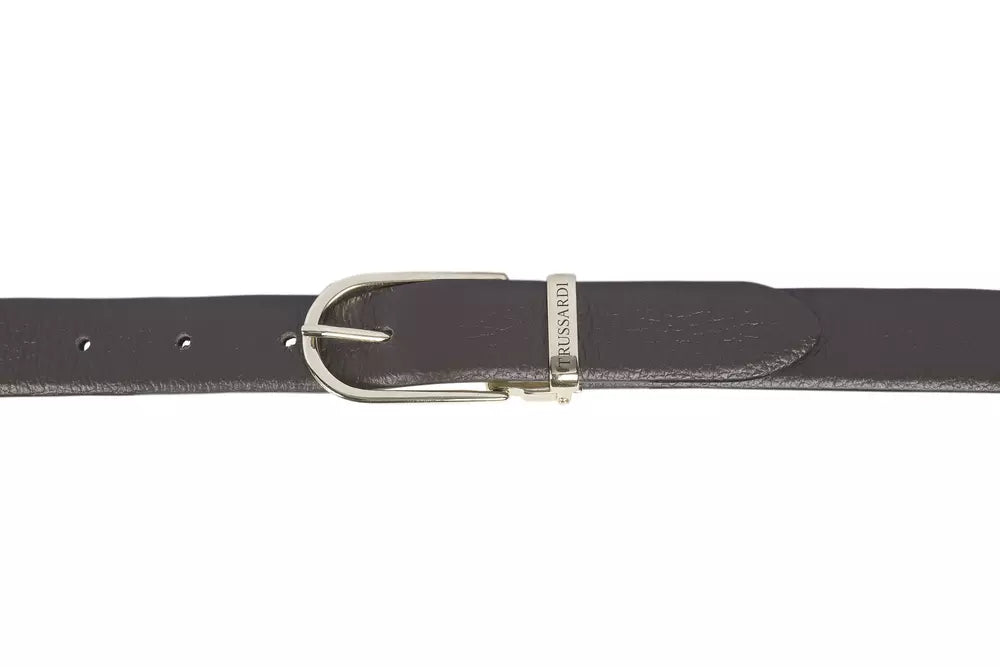 Trussardi Brown Leather Women Belt Trussardi