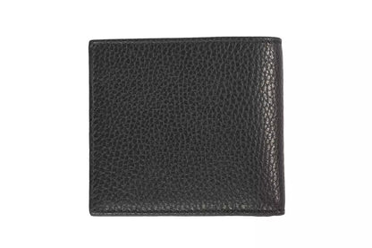 Trussardi Black Leather Men Wallet Trussardi