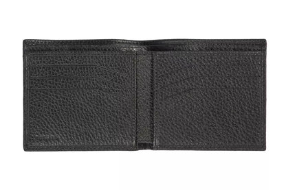 Trussardi Black Leather Men Wallet Trussardi