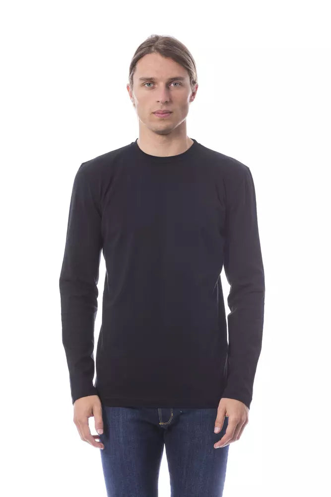 Verri "Black Cotton Men T-Shirt" Verri