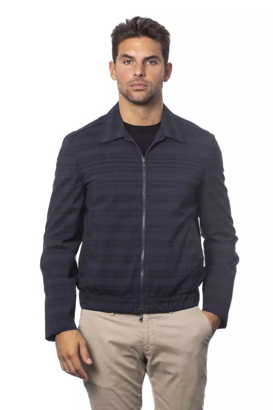 Verri Elegant Wool Blend Bomber Jacket Verri