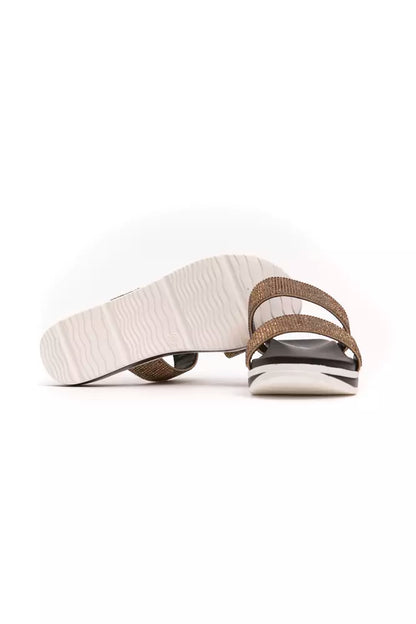 Péché Originel Beige Polyethylene Women Sandal Péché Originel