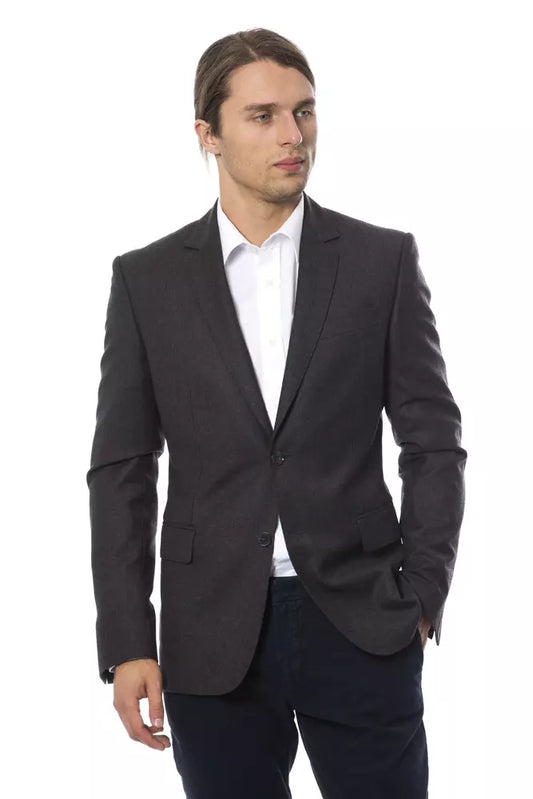 Verri Gray Wool Mens Blazer Verri