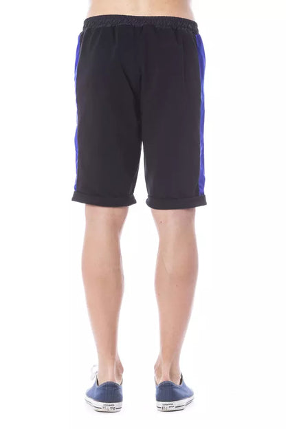 Verri Black Cotton Men's Short Verri